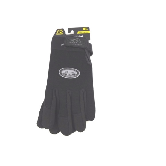Black Stallion Other - Black Stallion Tool Handz Plus 99PLUS-BLK Mens XL Black Synthetic Leather Gloves
